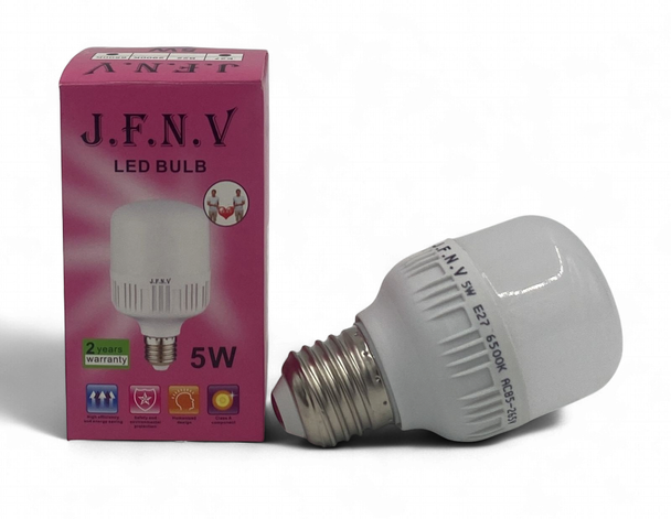 BULB LED J.F.N.V 5W 6500K 85-265V E27 BIG SHADE