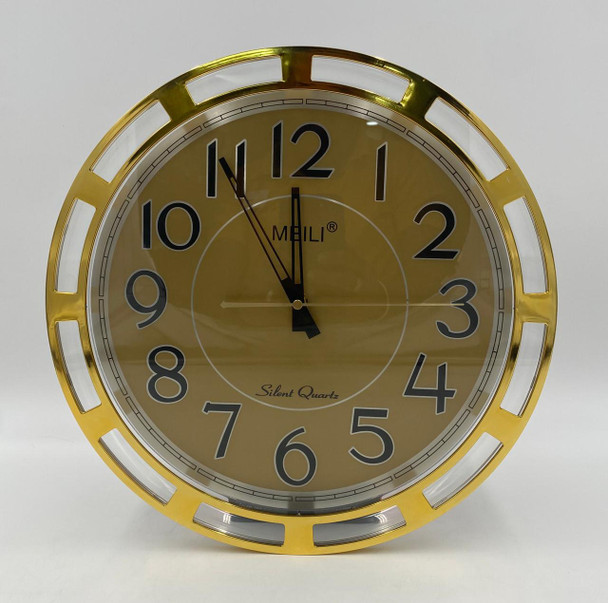 CLOCK WALL 350H MEILI GOLD