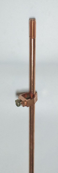 EARTH ROD 6FT W/CLAMP