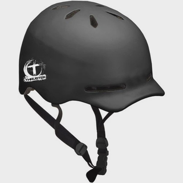 HELMET THRUSTER ADULT BICYCLE MULTI-SPORT 14+ MATTE BLACK