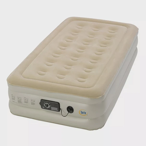 MATTRESS AIR SERTA 85002114 15" TWIN WITH INTERNAL 120V PUMP 39" X 74" X 15"