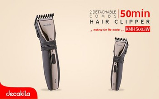 HAIR TRIMMER DECAKILA KMHS003W 45MIN RECHARGEABLE