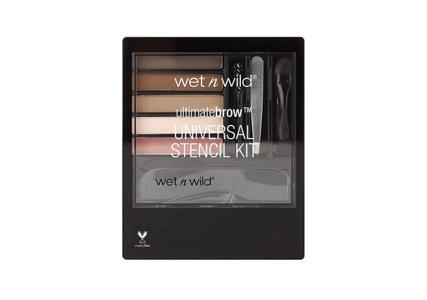 Makeup Universal Stencil Kit wet n wild Ultimate Brow C985A