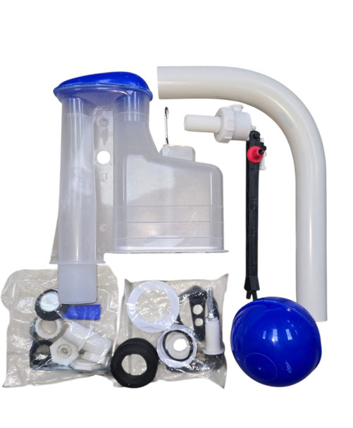 CISTERN FITTING KIT TWYFORD LOW LEVEL TRANSPARENT SYPHON