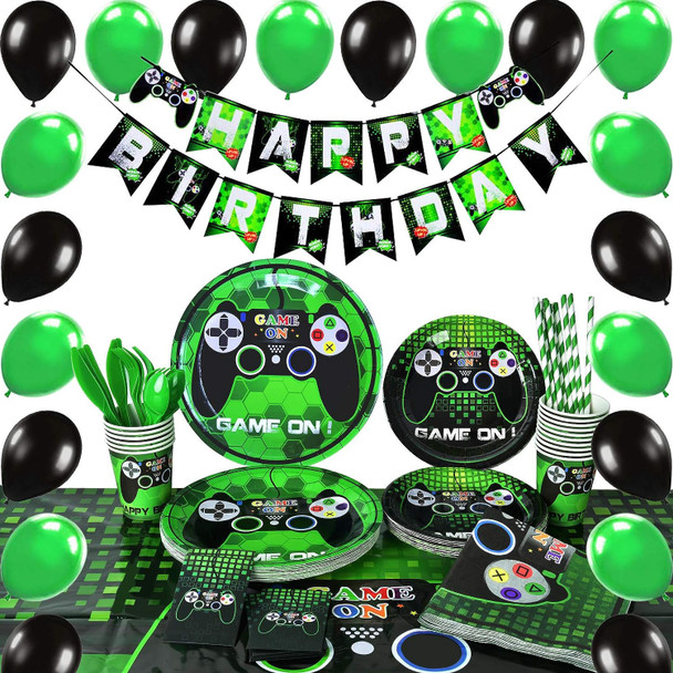PARTY Decor Kit 16 Guests Video Game / Halloween