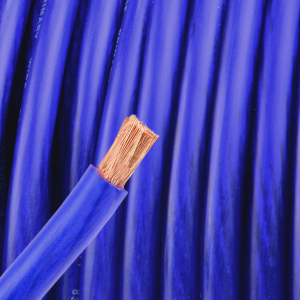 POWER CABLE CAR 4G PS-4-250 YDS BLU AUDIO PIPE SOLD PER YARD