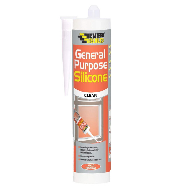 SILICONE EVER BUILD CLEAR GENERAL PURPOSE 280ML