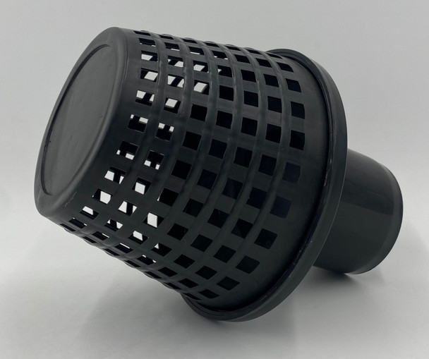 WATER PUMP STRAINER 3" BLACK PLASTIC CONE