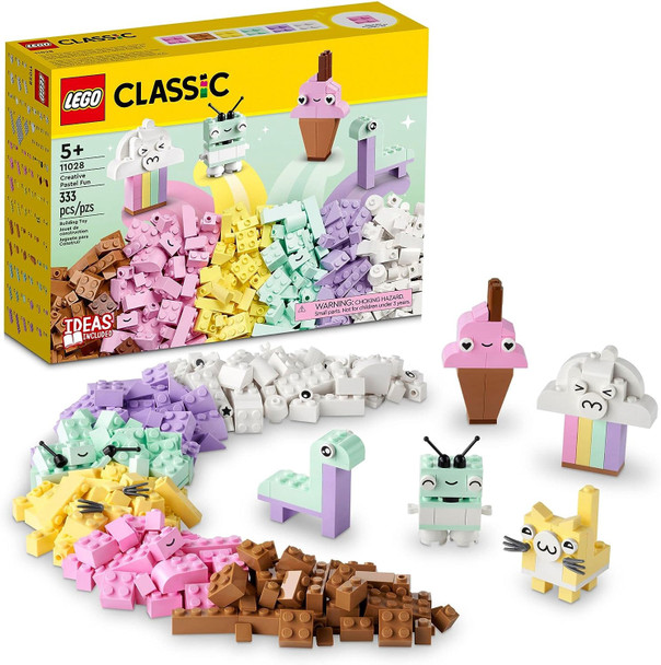 Toy LEGO Classic Creative Pastel Fun Bricks 11028