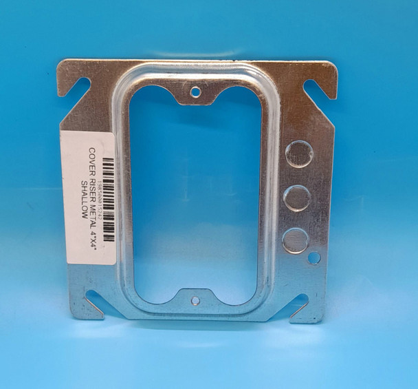 BASE RING METAL RISER 4"X4" SHALLOW