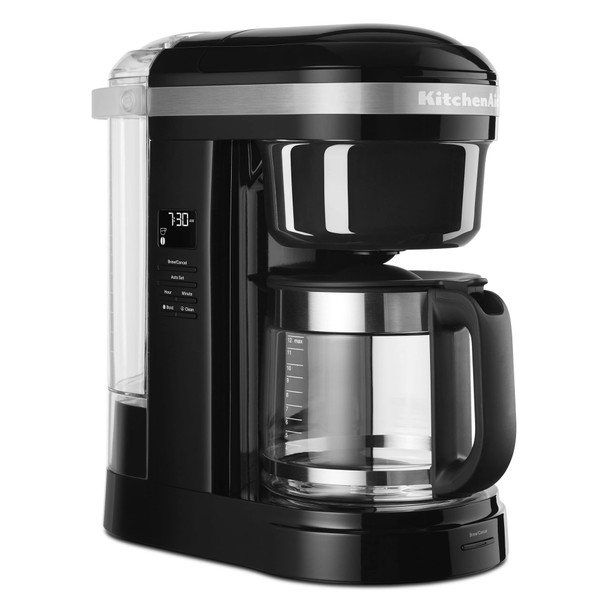 COFFEE MAKER 12 CUP DRIP KITCHENAID KCM1208OB BLACK