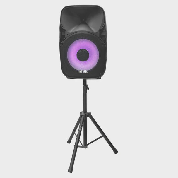 SPEAKER BOX MYSTIC 15" MY-PS510T WITH STAND BLUETOOTH RECHARGEABLE