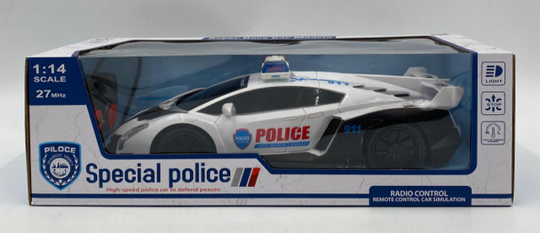 TOY CAR SPECIAL POLICE 1:14 SCALE 27MHZ REMOTE CONTROL 666-60