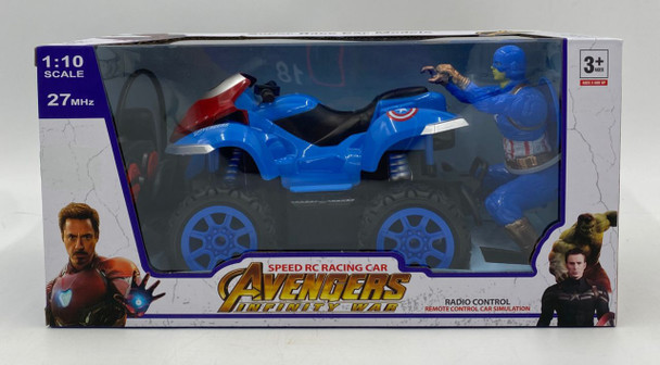 TOY BIKE ATV SPEED RC RACING CAR 1:10 SCALE 27MHZ REMOTE CONTROL 666-56