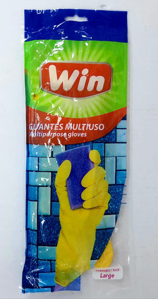 GLOVES RUBBER WIN MULTIPURPOSE LARGE #237513-L