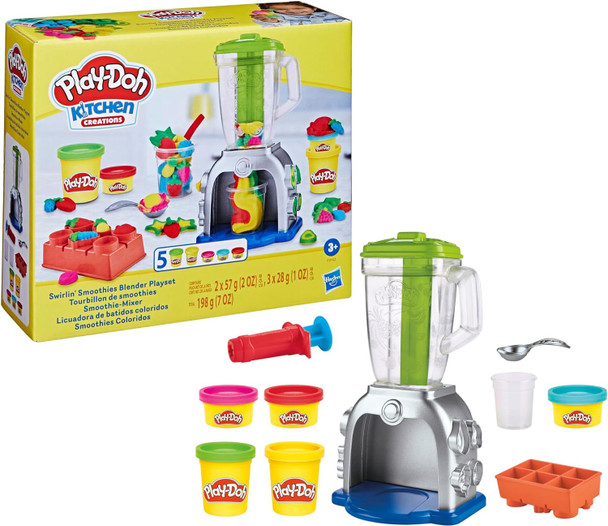 Toy Play-Doh Swirlin' Smoothies Blender Set