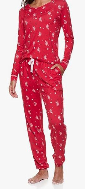 Women PJ US Polo Holiday Set