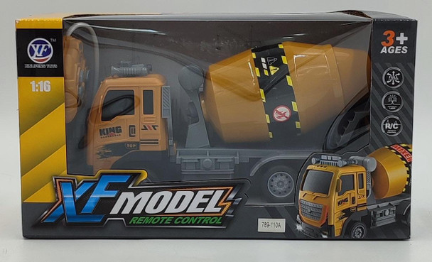 Toy Truck Cement XF Model Remote Control 1:16 789-110A