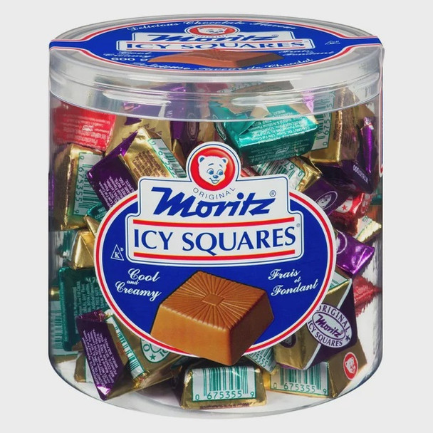 MORITZ ICY SQUARES MILK CHOCOLATE 495g