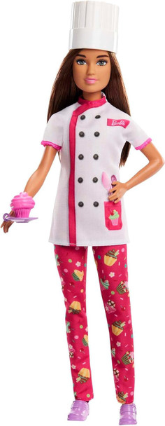 Toy Barbie Doll Pastry Chef