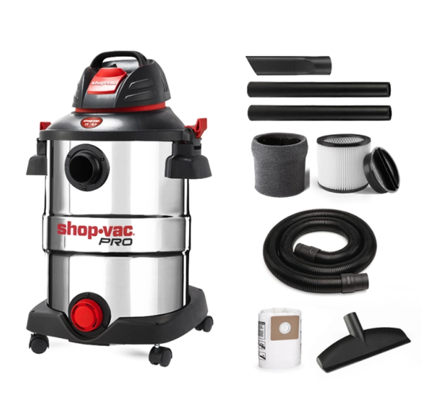 VACUUM CLEANER SHOP VAC PRO 59221201 12GAL WET/DRY
