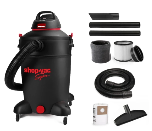 VACUUM CLEANER SHOP VAC SUPER 59711203 16GAL WET/DRY