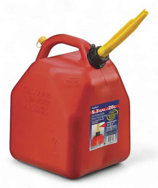 JAR GASOLINE RED SCEPTER 28-3052 20L 5.3GAL JERRY CAN