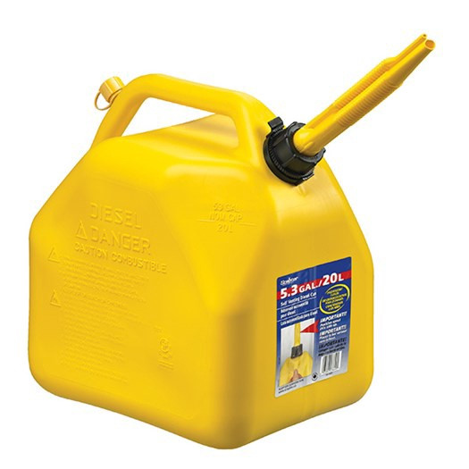 JAR DIESEL YELLOW SCEPTER 07649 20L 5.3GAL JERRY CAN