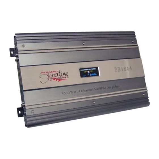 AMPLIFIER CAR PYRAMID PB1644X 4000W