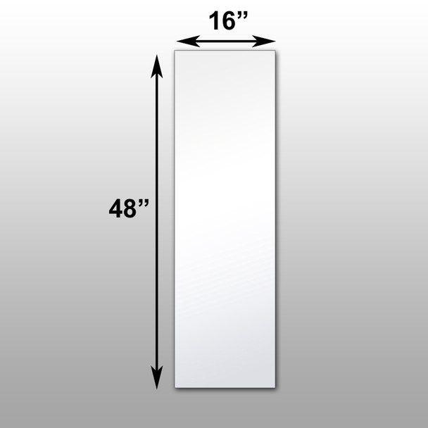 MIRROR 48" X 16" SHEET