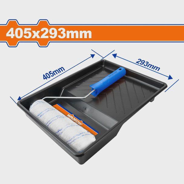 ROLLER BRUSH 9" 3IN1 KIT WADFOW WCB3H39 WITH TRAY