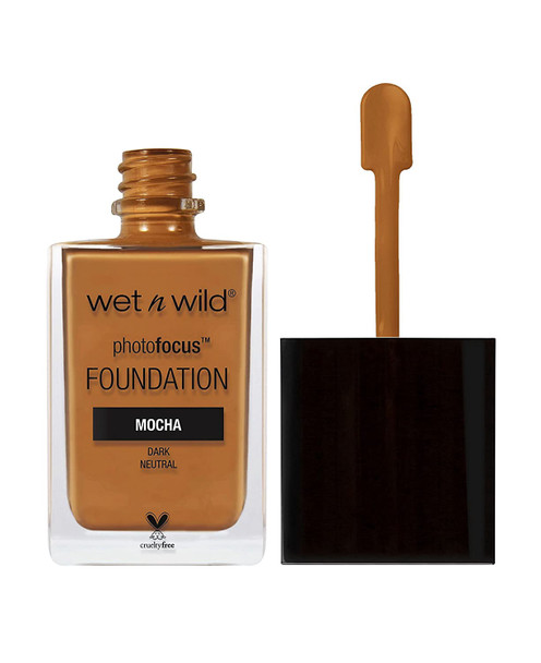 Makeup Foundation wet n wild Photo Focus 1.0 fl oz 30ml / Cocoa 376C