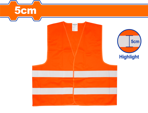 SAFETY VEST WADFOW WRV2801 REFLECTION ORANGE XL