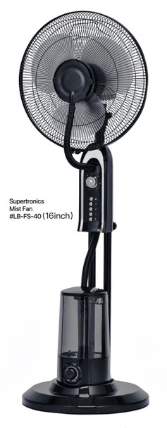 FAN 16" STAND MIST SUPERTRONICS LB-FS-40 MISTING