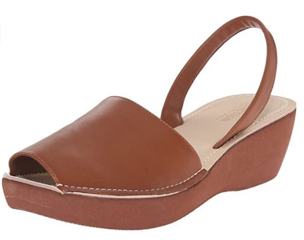 Footwear Kenneth Cole Reaction Women's Fine Glass Wedge Sandal Luggage