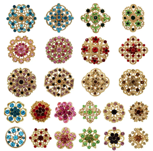 Hijab Accessories Brooch Medium Each