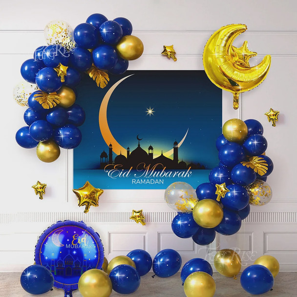 Eid / Ramadan Backdrop Balloon 57PCS Kit