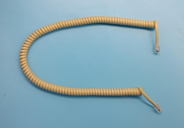 TELEPHONE EXT CORD 12FT COILED IVORY IT70-580I