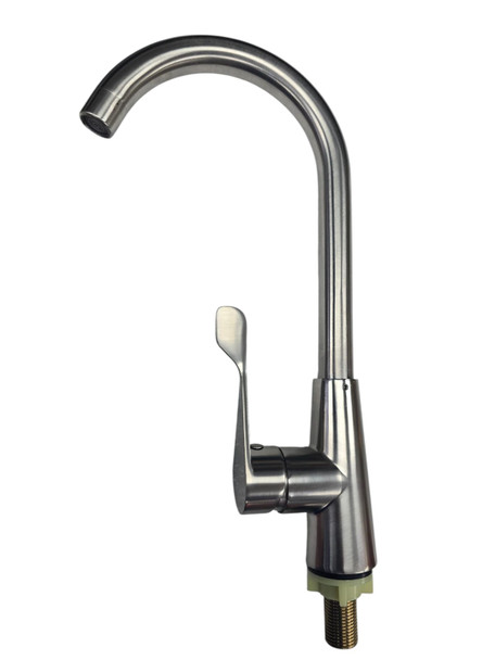 GOOSE NECK 1/2" BRUSH NICKLE LONG FLAT DEC LEVER