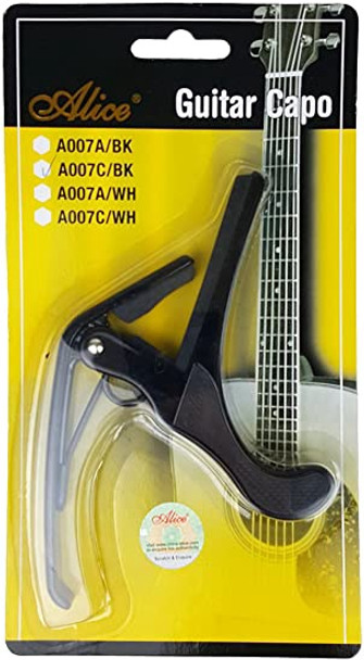 GUITAR CAPO A007C/BK BLACK ALLOY CLASSICAL