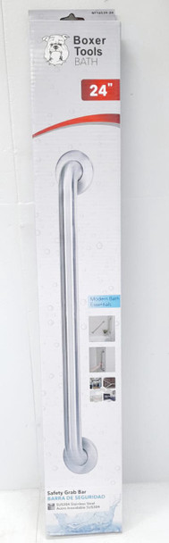 GRAB BAR RAIL 24" BOXER TOOLS NT16539-24 CHROME