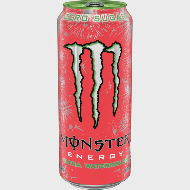 MONSTER ENERGY ULTRA WATERMELON ZERO SUGAR 16fl oz