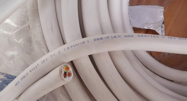 CABLE 6MM 3C ROUND FLEX HES TURKEY YARD