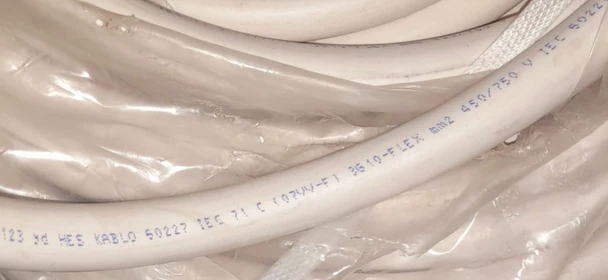 CABLE 10MM 3C ROUND FLEX HES TURKEY YARD