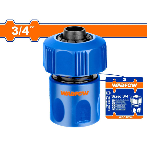 HOSE CONNECTOR WADFOW 3/4" WQC1E34