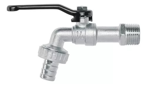 BIB CORK 1/2" METAL BLACK LEVER WADFOW WVB3812