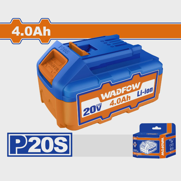 BATTERY PACK 20V 4.0Ah WADFOW WLBP540 LITHIUM-ION