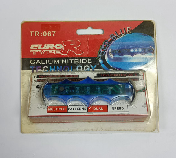 CAR SIGNAL LED LIGHT 570252C TR 067 EURO TYPE R BLUE