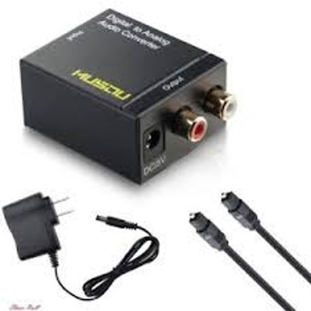 AUDIO CONVERTER OPTICAL TO RCA MUSOU
