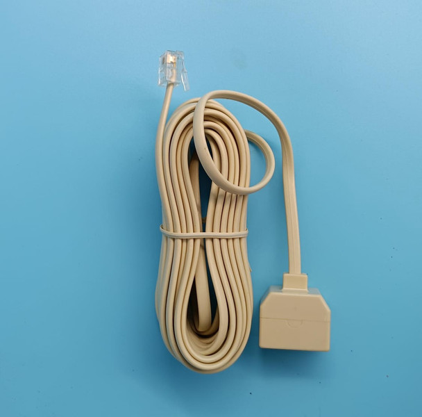 TELEPHONE EXTENSION CORD 15FT 2 JACKS IT70-515 BLASTKING